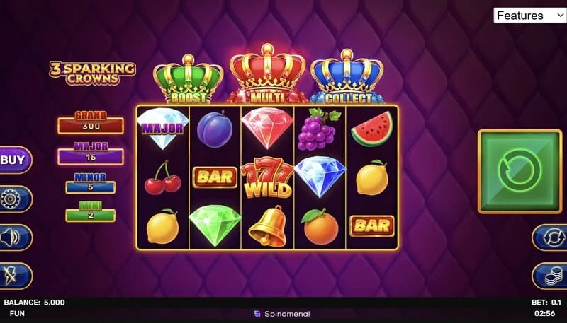 Skrini ya mchezo ya 3 Sparking Crowns